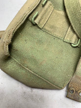 Charger l&#39;image dans la galerie, Original WW2 Pattern 37 Pattern British Army Webbing Bren Pouch &amp; Shoulder Strap
