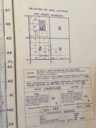 WW2 British Army 1932 MILITARY EDITION General Staff map HOLY ISLAND. - The Militaria Shop