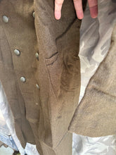 Lade das Bild in den Galerie-Viewer, Genuine French Army Greatcoat - Ideal for WW2 US Army Reenactment
