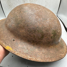 Load image into Gallery viewer, Original WW2 British Civil Defence Mk2 Helmet - 3 Hole
