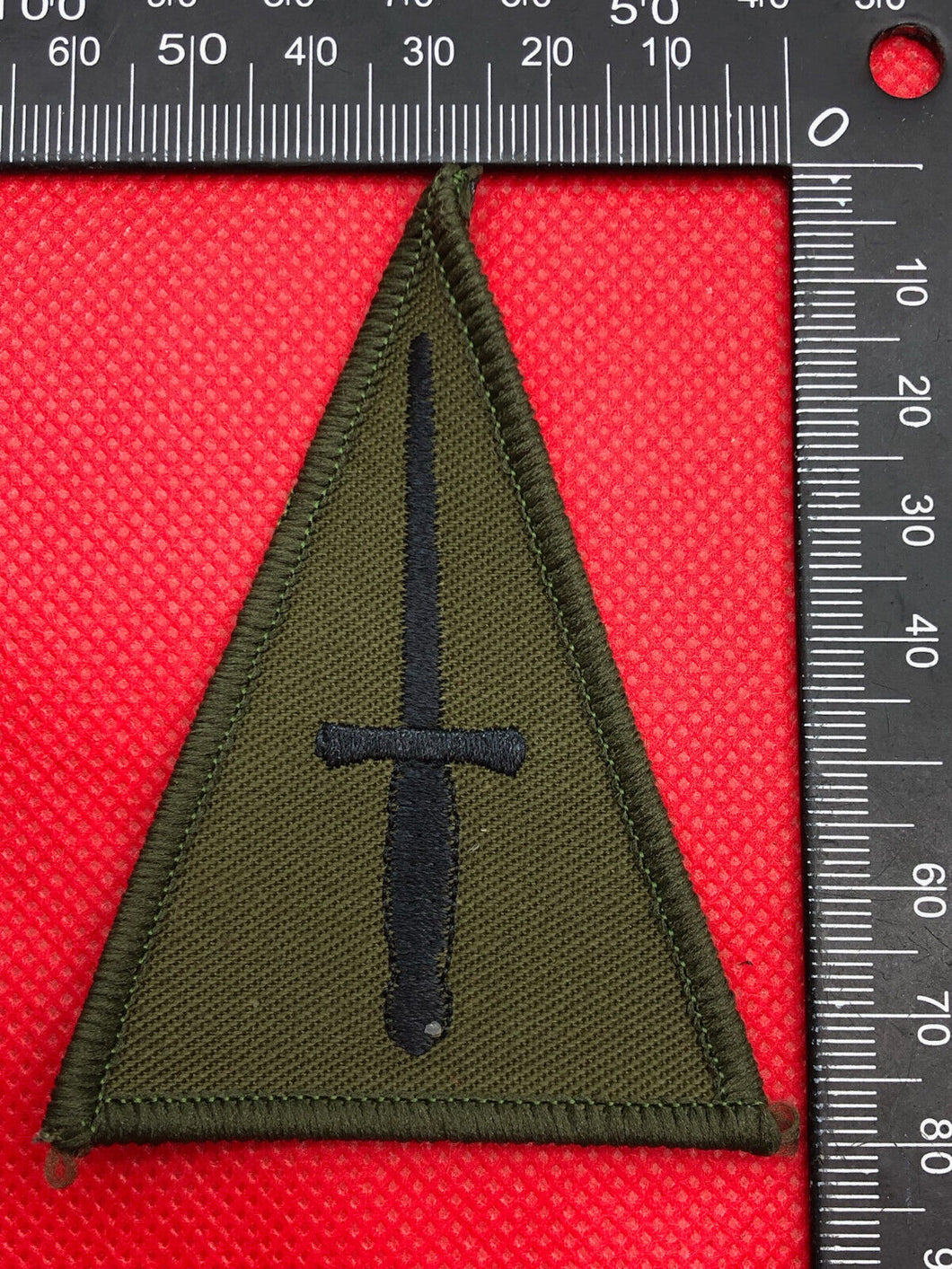 Genuine British Army / Navy Royal Marrines Commando Daggar Badge Patch