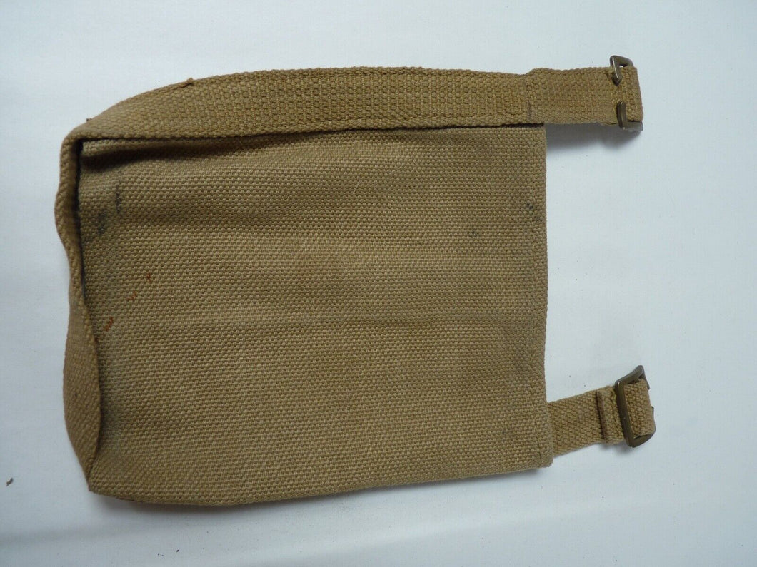 Original WW2 British Army Soldiers Water Bottle Carrier Harness - Dated 1942 - The Militaria Shop