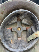 Load image into Gallery viewer, Original WW2 British / South African Mk2 Army Helmet &amp; Liner
