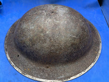 Load image into Gallery viewer, Original WW2 British Army South African Made Combat Helmet Mk2 Brodie
