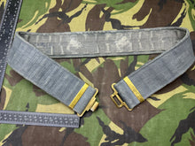 Load image into Gallery viewer, Original British Royal Air Force RAF Blue WW2 37 Pattern Belt - 38&quot; Waist Max
