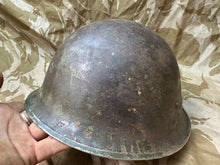 Load image into Gallery viewer, WW2 Mk3 High Rivet Turtle - British / Canadian Army Helmet - Nice Original
