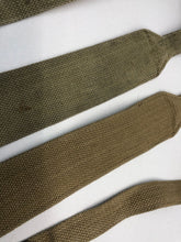 Load image into Gallery viewer, Original WW2 British Army 37 Pattern L Straps Pair - Wartime Dated
