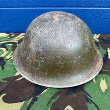 Load image into Gallery viewer, WW2 Canadian Army Mk3 Turtle Helmet - Original Helmet Shell - High Rivet
