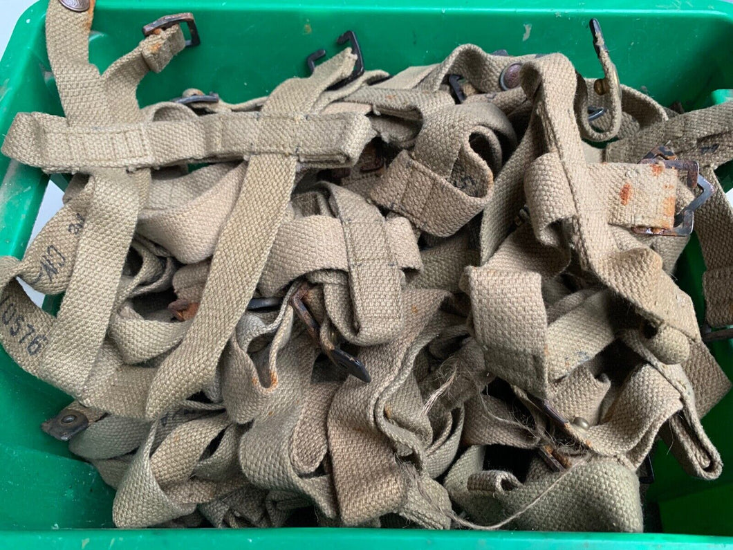 Original British Army 37 Pattern Webbing Water Bottle Harness Carrier - The Militaria Shop