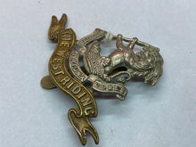 Charger l&#39;image dans la galerie, Original WW2 British Army The West Riding Regiment Cap Badge
