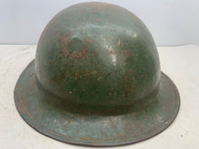 Load image into Gallery viewer, Original WW1 WW2 British Army Mk1* Combat Helmet Shell
