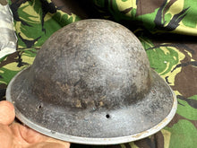 Charger l&#39;image dans la galerie, British Army Mk2 Brodie Helmet - Original WW2 - South African Manufactured
