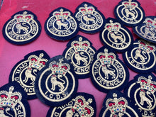 Load image into Gallery viewer, A Quantity of Queen&#39;s Crown Civil Defence / ICDS Beret / Tunic Badges.
