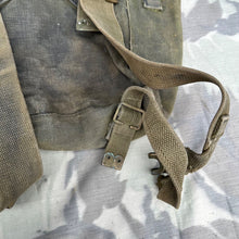 Load image into Gallery viewer, Original WW2 British Army / RAF 37 Pattern Small Pack &amp; L Strap Set
