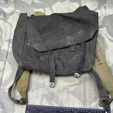 Load image into Gallery viewer, Original WW2 RAF / British Army 37 Pattern Small Pack &amp; L Strap Set
