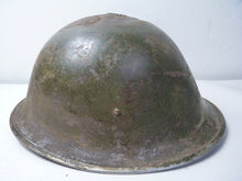 Load image into Gallery viewer, Mk3 Canadian / British Army Original WW2 Turtle Helmet High Rivet
