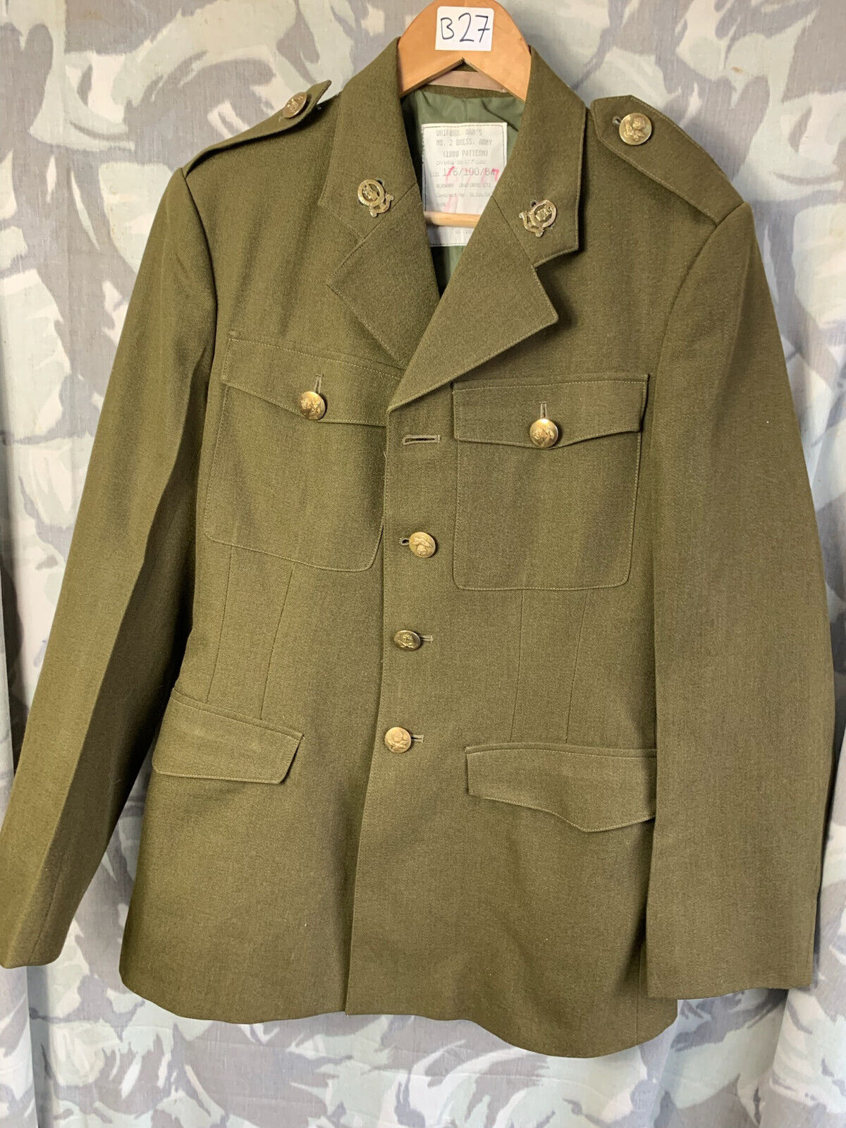 Original British Army No2 Dress Uniform Jacket - WW2 RAF Buttons – The ...