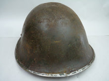 Load image into Gallery viewer, Original WW2 British / Canadian Mk3 Turtle Helmet Great Paint
