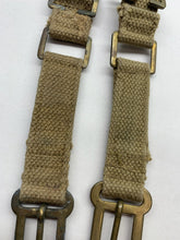 Load image into Gallery viewer, Original WW2 British Army 37 Pattern Brace Adaptors - 1944 Dated
