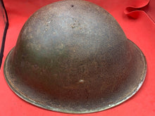 Load image into Gallery viewer, Original WW2 British Army / Canadian Army Mk3 Turtle Combat Helmet
