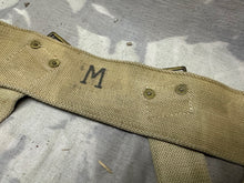 Charger l&#39;image dans la galerie, Original WW1 British Army 08 Pattern Webbing Belt 40&quot; Waist - The Militaria Shop
