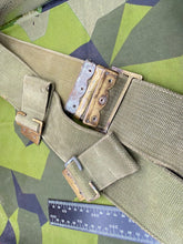 Load image into Gallery viewer, Original WW1 British Army 1908 Pattern Webbing Belt 42&quot; Waist
