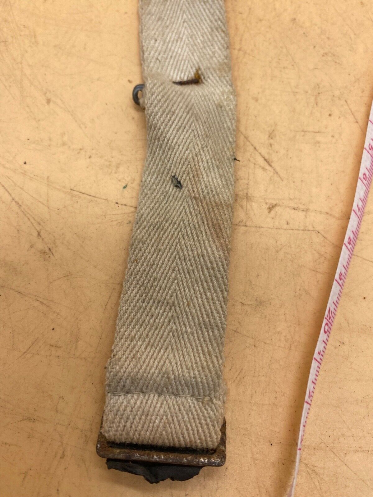 WW2 British Home Front Mask Head Strap. Used Condition but very useful. - The Militaria Shop