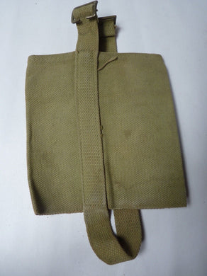 Original WW2 British Army Soldiers Water Bottle Carrier Harness - Dated 1944 - The Militaria Shop