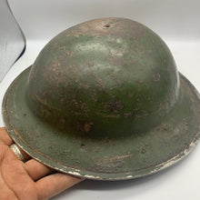 Load image into Gallery viewer, Original WW2 South African Army Mk2 Brodie Helmet - British Style Combat Helmet - The Militaria Shop
