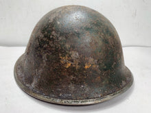 Charger l&#39;image dans la galerie, Original WW2 British / Canadian Army Mk3 Turtle Helmet
