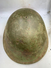 Load image into Gallery viewer, Original WW2 British / Canadian Army Mk3 Turtle Combat Helmet
