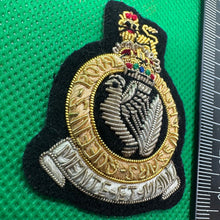 Load image into Gallery viewer, British Army Queen&#39;s Royal Irish Hussars Cap / Beret / Blazer Badge - UK Made
