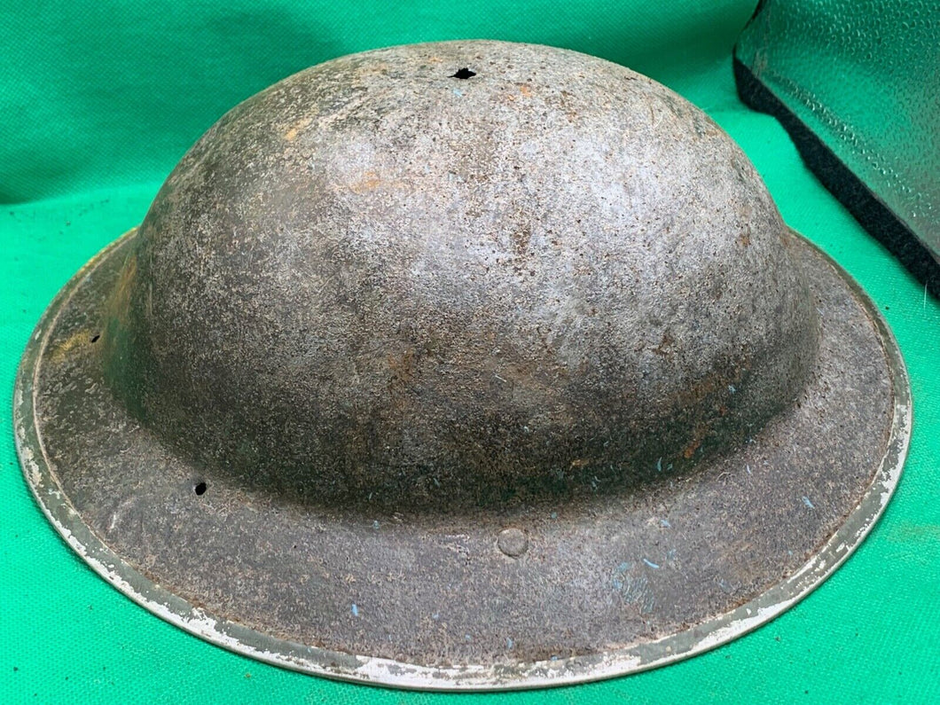 British Army Mk2 Brodie Helmet - Original WW2 - South African Manufactured