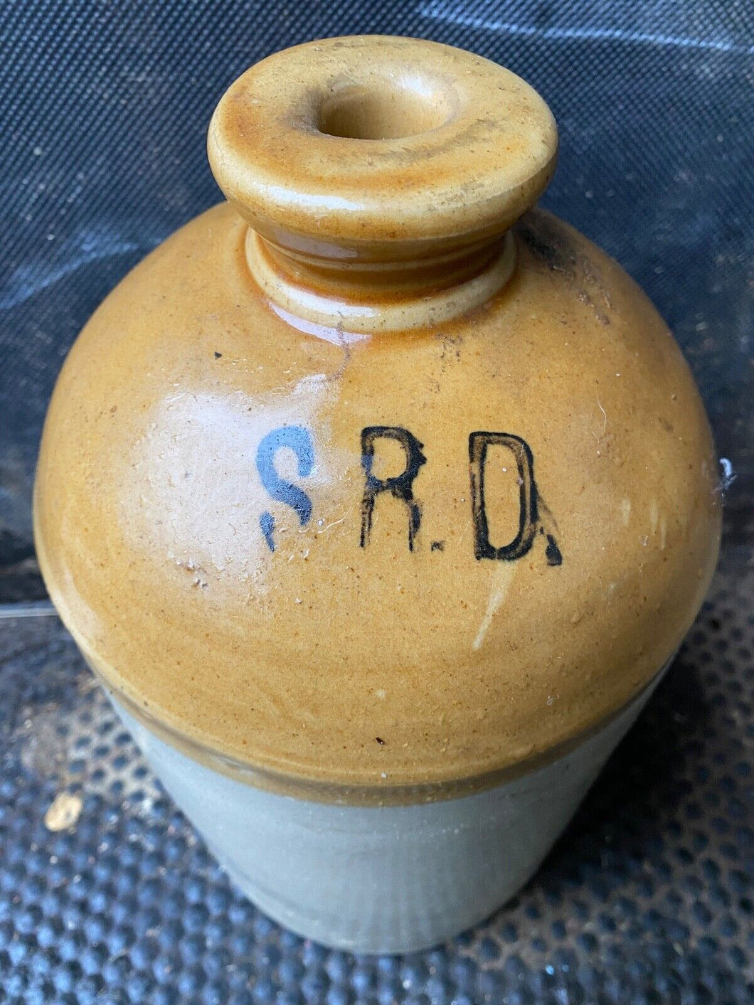 Original WW1 SRD Jar Rum Jar - British Army Issue - 