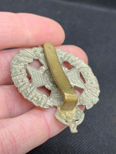 Load image into Gallery viewer, Original WW2 British Army Prince Consorts Own Brass Cap Badge
