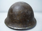 Mk3 Canadian / British Army Original WW2 Turtle Helmet High Rivet - The Militaria Shop