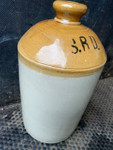 Load image into Gallery viewer, Original WW1 SRD Jar Rum Jar - British Army Issue - &quot;Supply Reserve Depot&quot; Jug
