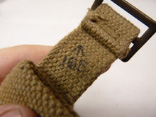 Load image into Gallery viewer, Original WW2 1942 Dated British Army 37 Pattern Water Bottle Carrier Harness
