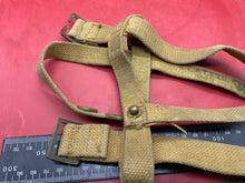Load image into Gallery viewer, WW2 - 1942 Dated Canadian Army Marked - 37 Pattern Water Bottle Cradle.
