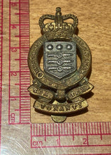 Load image into Gallery viewer, British Army - Royal Army Ordnance Corps brass / WM cap badge
