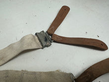 Load image into Gallery viewer, Original WW2 British Army / RAF Trouser Suspenders - Well Worn Example
