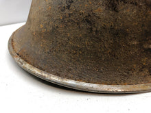 Load image into Gallery viewer, WW2 Canadian / British Army Mk3 Turtle Helmet Shell Original
