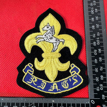 Load image into Gallery viewer, British Army The Kings Regiment Embroidered Blazer Badge
