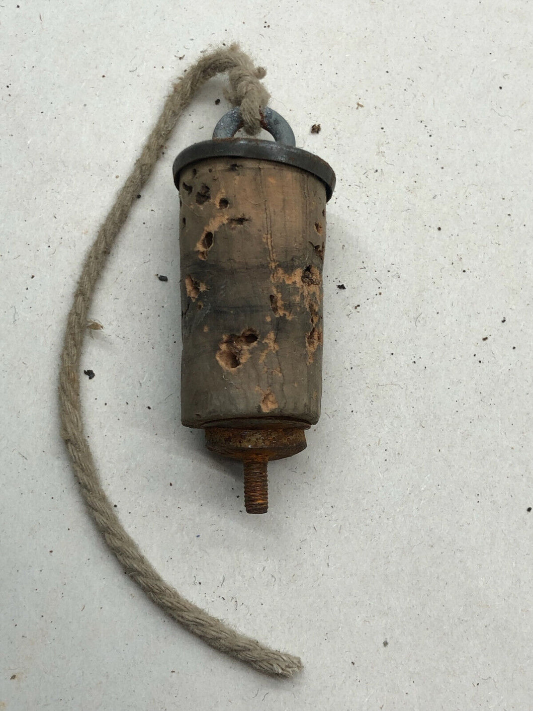 Original WW1 / WW2 British Army Water Bottle Cork Lid