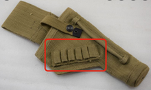Load image into Gallery viewer, Unissued British Army WW2 Tankers Revolver Holster Spare Rounds Webbing Section
