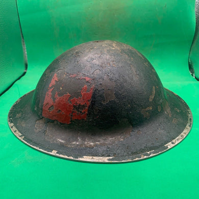 Original WW2 South African Army Mk2 Brodie Helmet - British Style Combat Helmet - The Militaria Shop