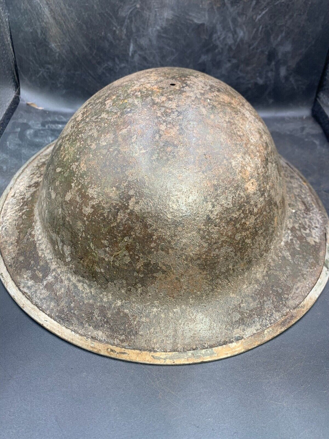 Original WW2 British Army Mk2 Combat Helmet Shell - South African Manufactured