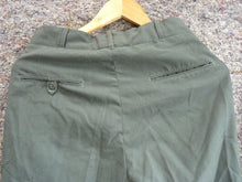 Lade das Bild in den Galerie-Viewer, Genuine British Army Mans Service Dress Trousers (Rifle Green) 30&quot; Waist - The Militaria Shop
