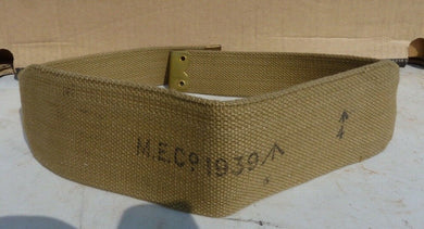 Original WW2 British Army 37 Pattern Yoke Utility Shoulder Strap - MECo 1939 - The Militaria Shop