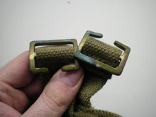 Load image into Gallery viewer, Original WW2 1944 Dated British Army 37 Pattern Water Bottle Carrier Harness
